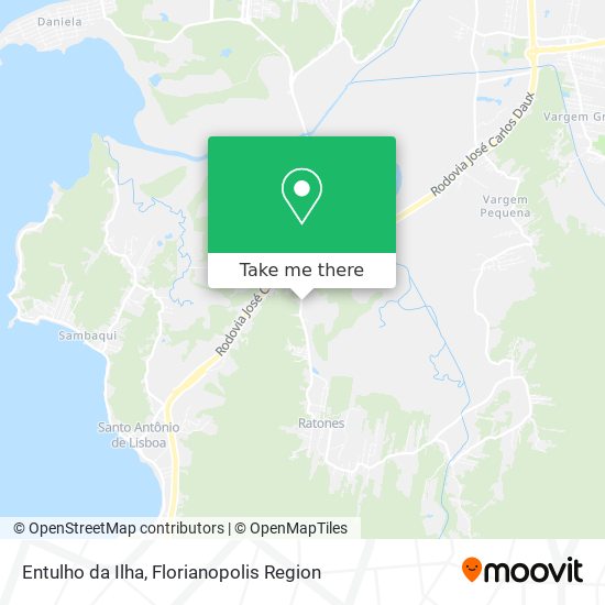 Entulho da Ilha map