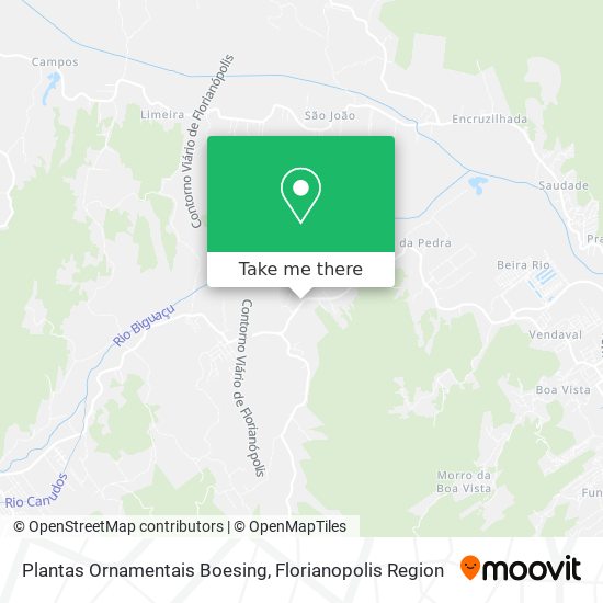 Plantas Ornamentais Boesing map