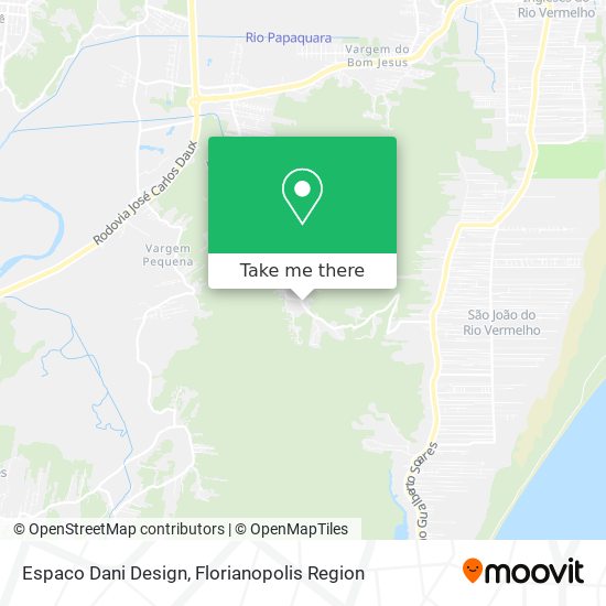 Espaco Dani Design map