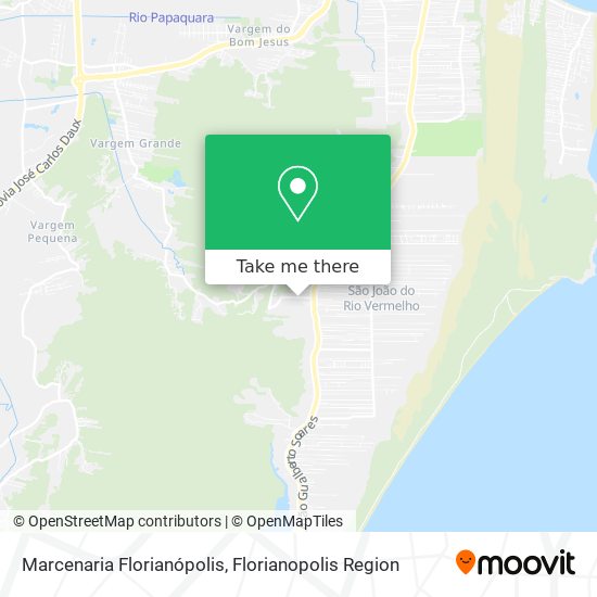 Marcenaria Florianópolis map