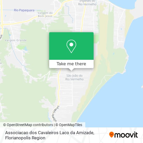 Mapa Associacao dos Cavaleiros Laco da Amizade