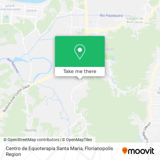 Centro de Equoterapia Santa Maria map
