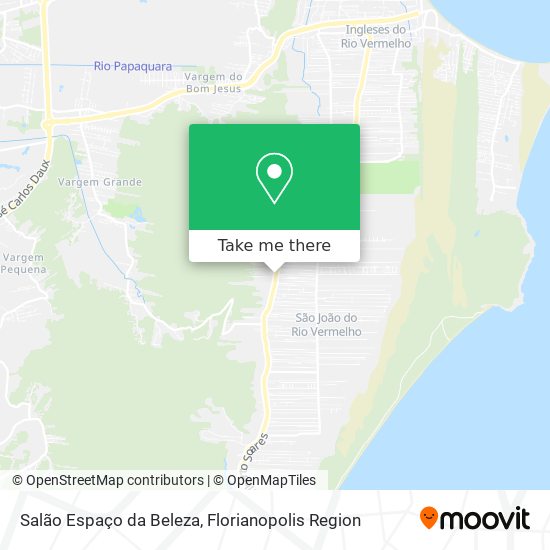 Salão Espaço da Beleza map
