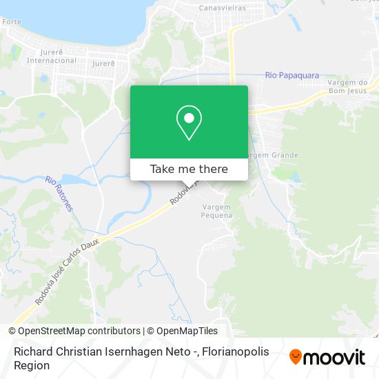 Richard Christian Isernhagen Neto - map