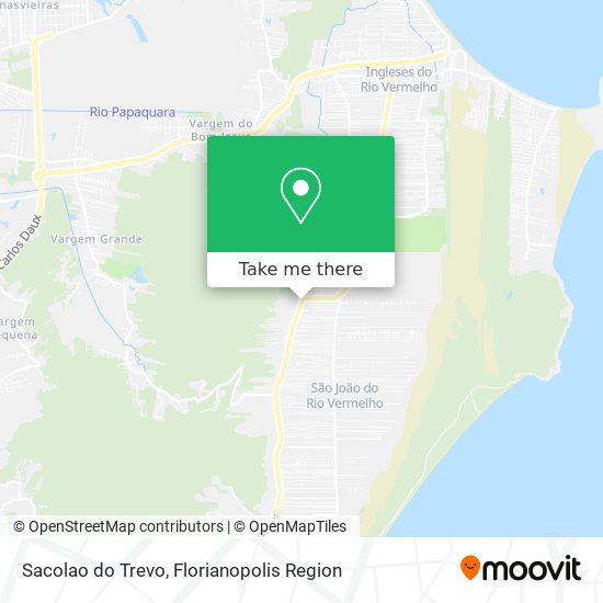Sacolao do Trevo map