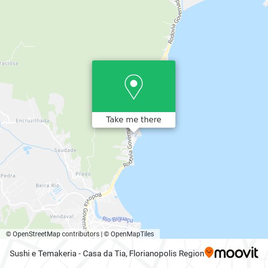 Sushi e Temakeria - Casa da Tia map