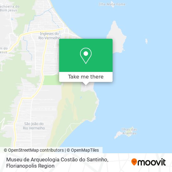 Museu de Arqueologia Costão do Santinho map