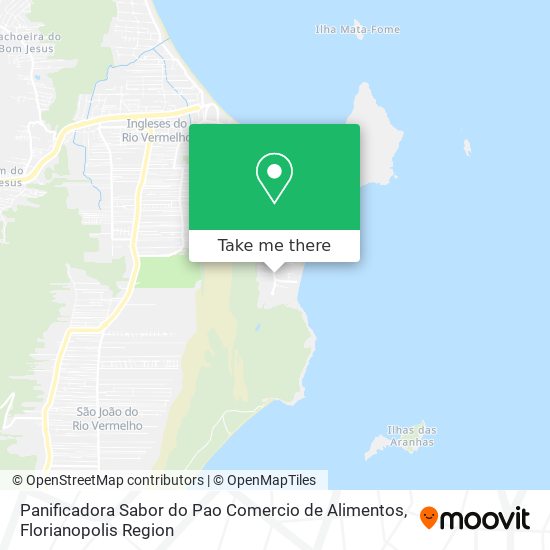 Panificadora Sabor do Pao Comercio de Alimentos map