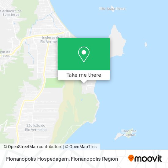 Florianopolis Hospedagem map