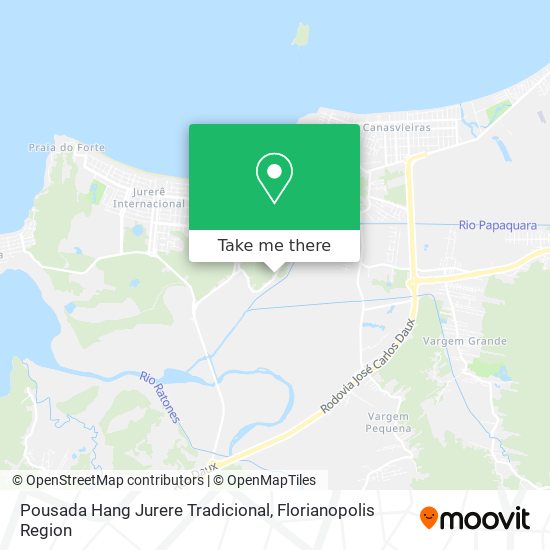 Pousada Hang Jurere Tradicional map