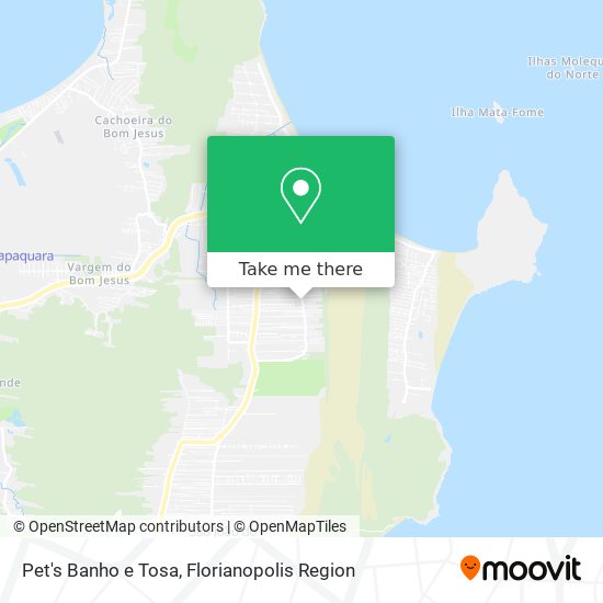 Pet's Banho e Tosa map