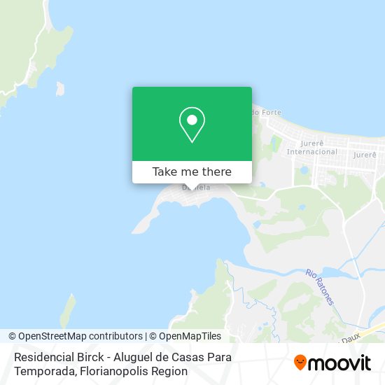 Residencial Birck - Aluguel de Casas Para Temporada map