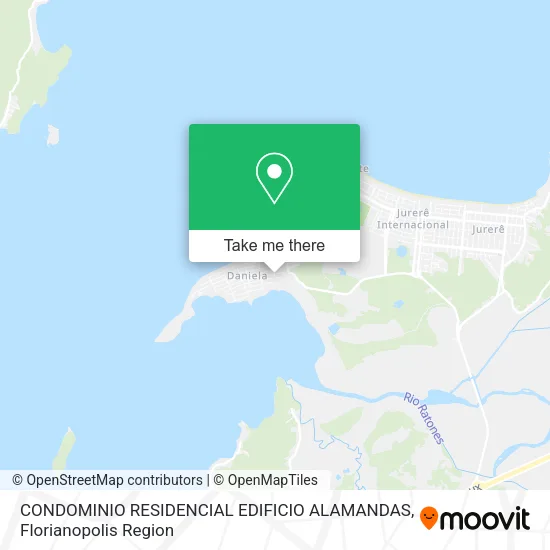CONDOMINIO RESIDENCIAL EDIFICIO ALAMANDAS map