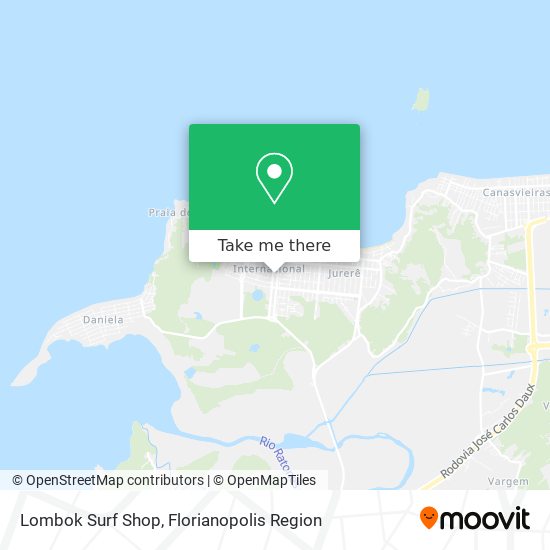 Lombok Surf Shop map