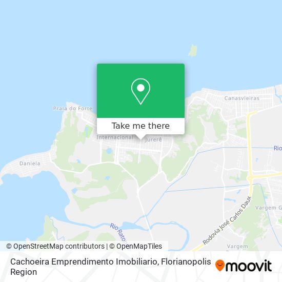 Mapa Cachoeira Emprendimento Imobiliario