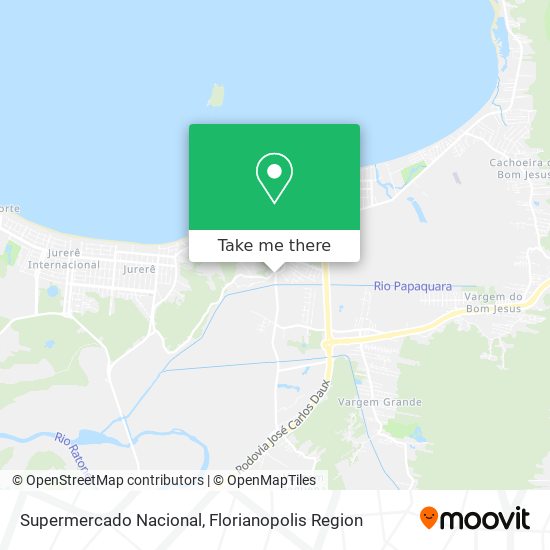 Supermercado Nacional map