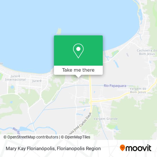 Mary Kay Florianópolis map