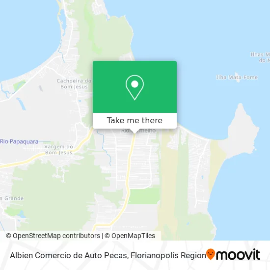 Albien Comercio de Auto Pecas map