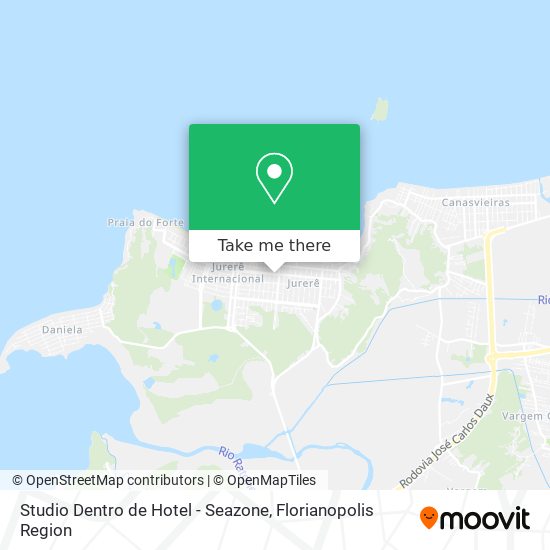 Studio Dentro de Hotel - Seazone map