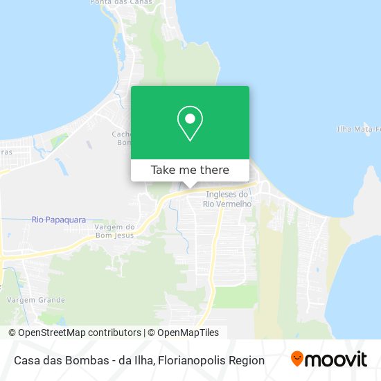 Casa das Bombas - da Ilha map