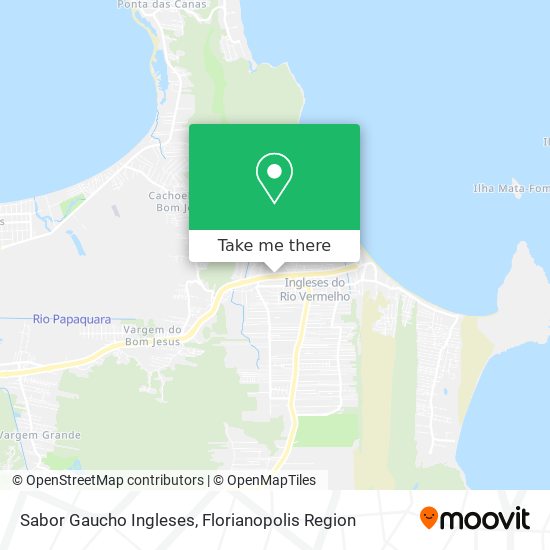 Sabor Gaucho Ingleses map
