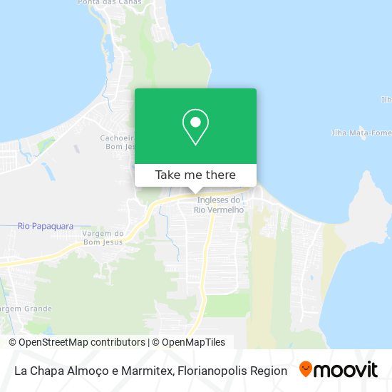 La Chapa Almoço e Marmitex map