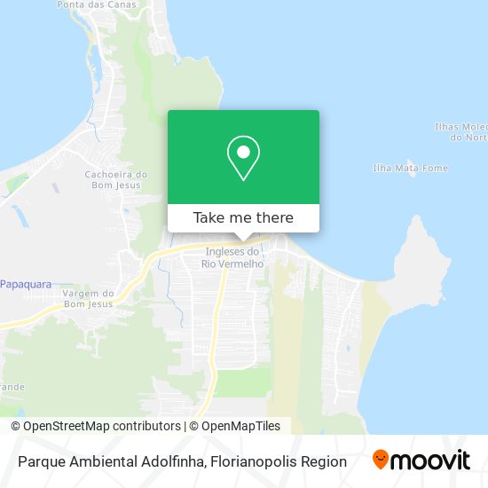 Parque Ambiental Adolfinha map