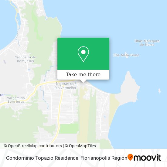 Condominio Topazio Residence map