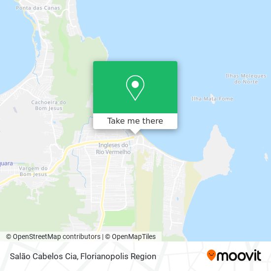 Salão Cabelos Cia map