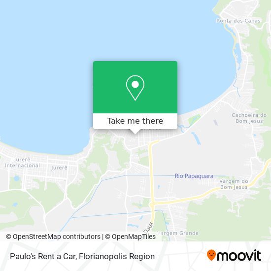 Paulo's Rent a Car map