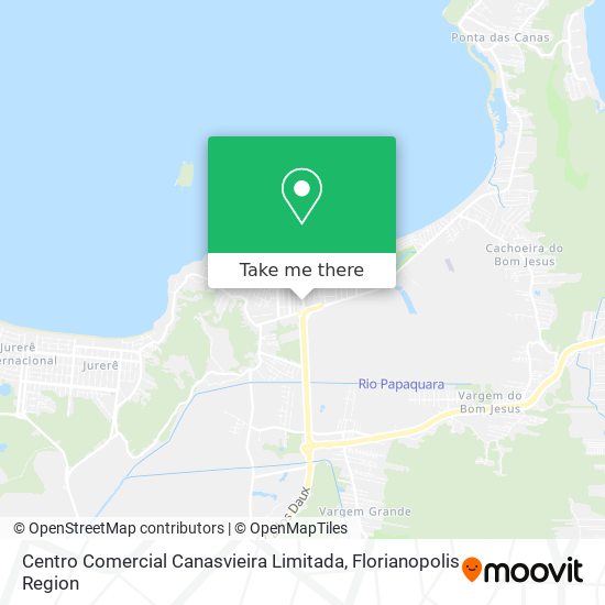 Centro Comercial Canasvieira Limitada map