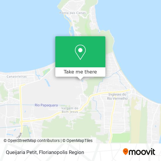 Queijaria Petit map