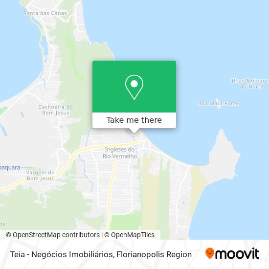 Teia - Negócios Imobiliários map