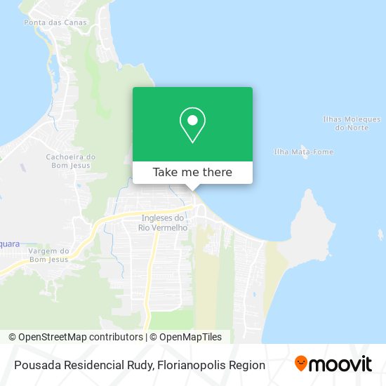 Pousada Residencial Rudy map