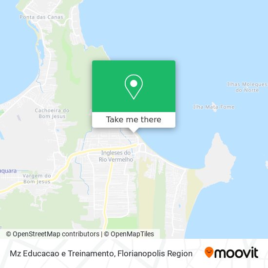 Mz Educacao e Treinamento map
