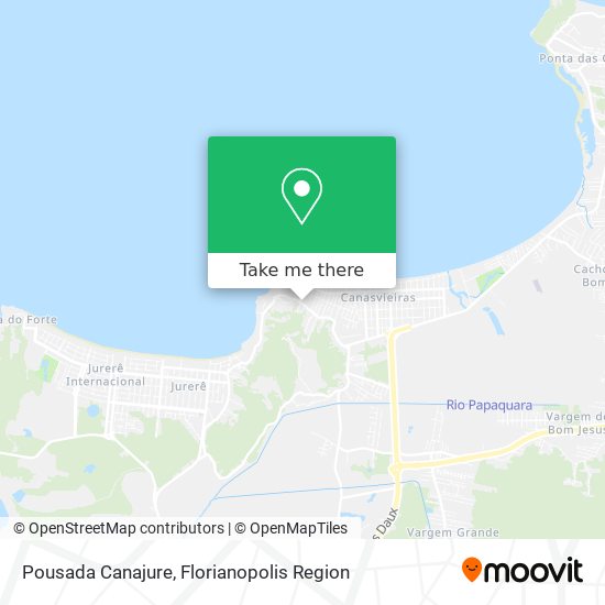 Pousada Canajure map