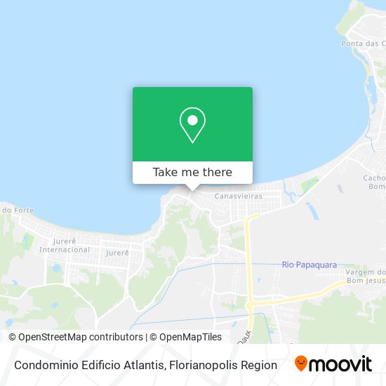 Condominio Edificio Atlantis map