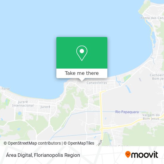 Área Digital map