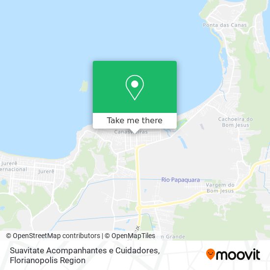 Suavitate Acompanhantes e Cuidadores map