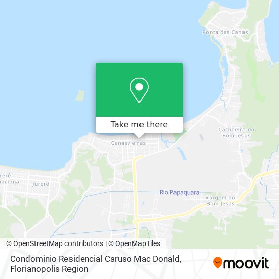 Condominio Residencial Caruso Mac Donald map