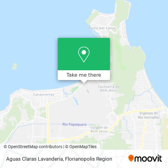 Aguas Claras Lavanderia map