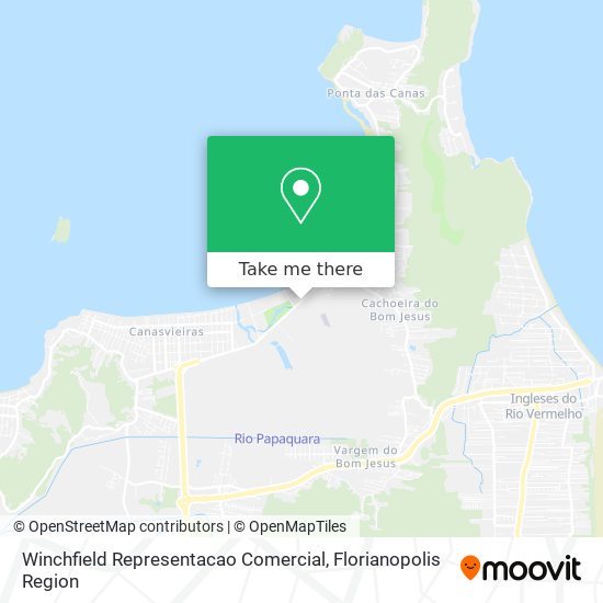 Winchfield Representacao Comercial map