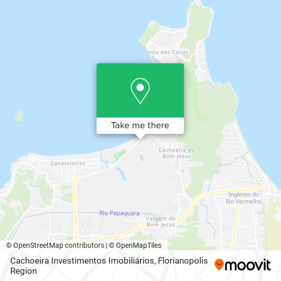 Mapa Cachoeira Investimentos Imobiliários