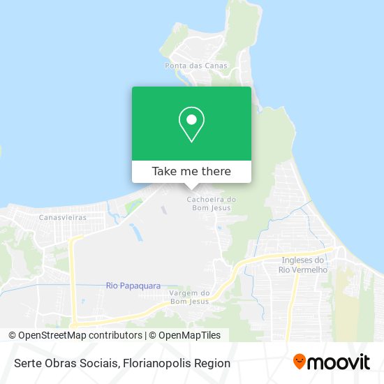 Serte Obras Sociais map