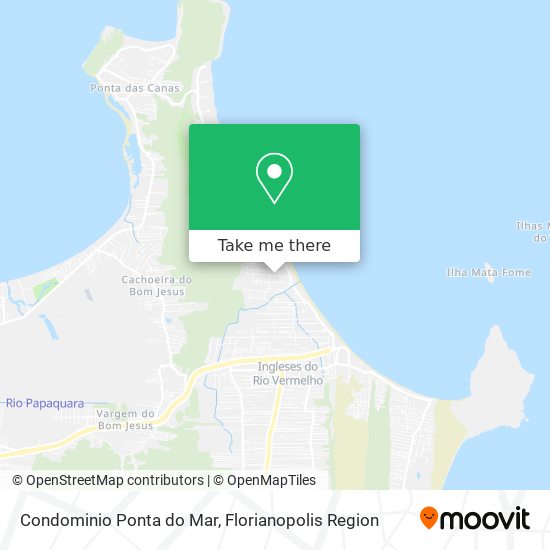Condominio Ponta do Mar map