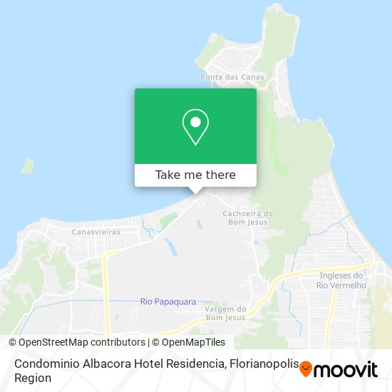Mapa Condominio Albacora Hotel Residencia