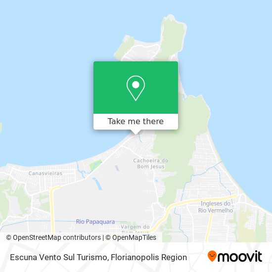 Escuna Vento Sul Turismo map