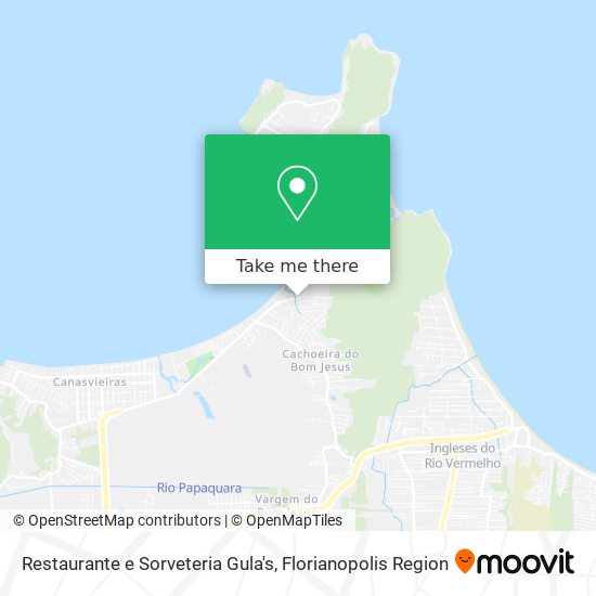 Restaurante e Sorveteria Gula's map