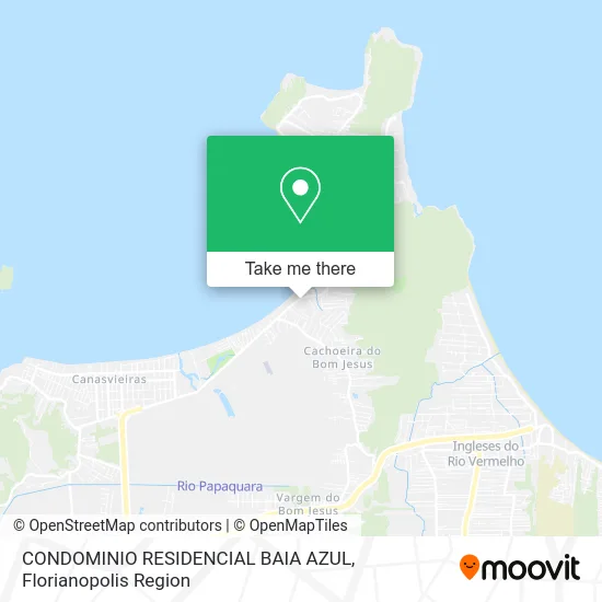 CONDOMINIO RESIDENCIAL BAIA AZUL map