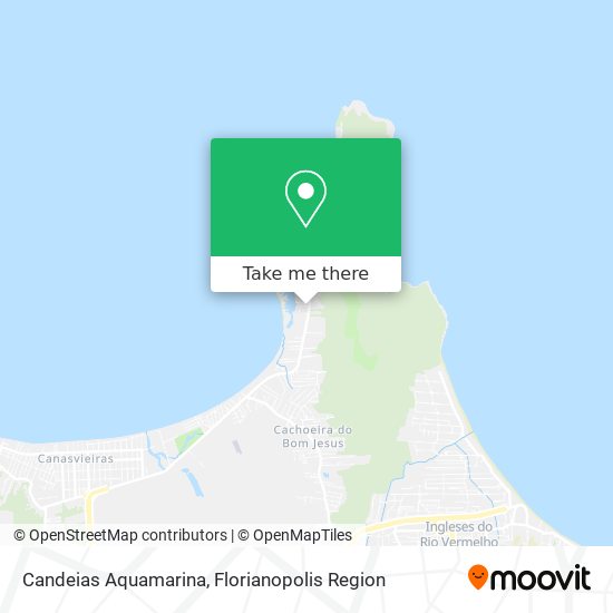 Candeias Aquamarina map